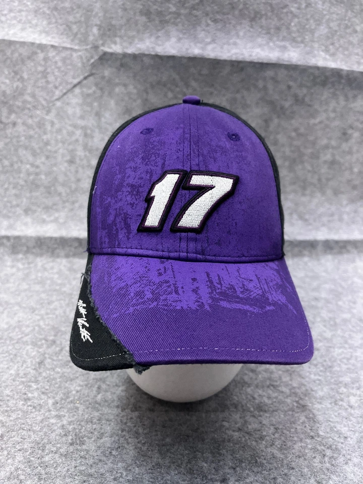 #17 Matt Kenseth Sombrero Gorra Correa Trasera Hombres Talla Única Púrpura Algodón Nascar Envejecido Foto 1 de 4