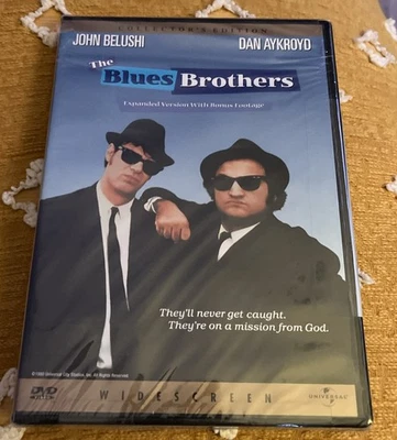 The Blues Brothers Collectors Edition (DVD, 1980, Widescreen) New Factory SEALED - Image 1 of 3