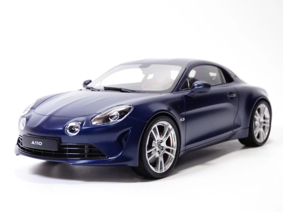 ALPINE A110 S 2025 MATTE STORM BLUE 1 18 Norev Auto Stradali Modellino Nuovo