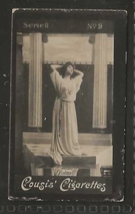 COUSIS (MALTA)-ACTRESSES (KF) SERIE 02 1907 (KF100small)-#09- SCARCE CARD!! - Picture 1 of 2