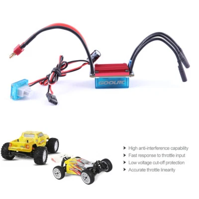 HOT GoolRC S2430 7200KV Brushless Motor&25A  for 1/18 1/16  Car  S9N4 - Image 1 of 4