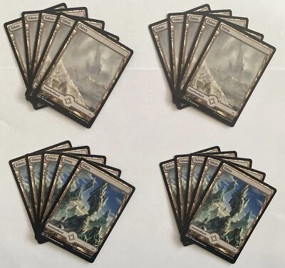 Magic the Gathering MtG Wastes Oath of the Gatewatch Full Art Länder Deutsch - Bild 1 von 2