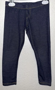 Wonder Nation Capri Girls Leggings Tough Cotton Stretch Denim - Sz 6-6X - Picture 1 of 6