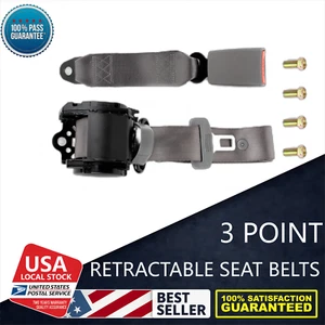For Kia Sportage 1998-2019 Adjustable 3 Point Seat Belt Length 142inch Durable - Picture 1 of 24