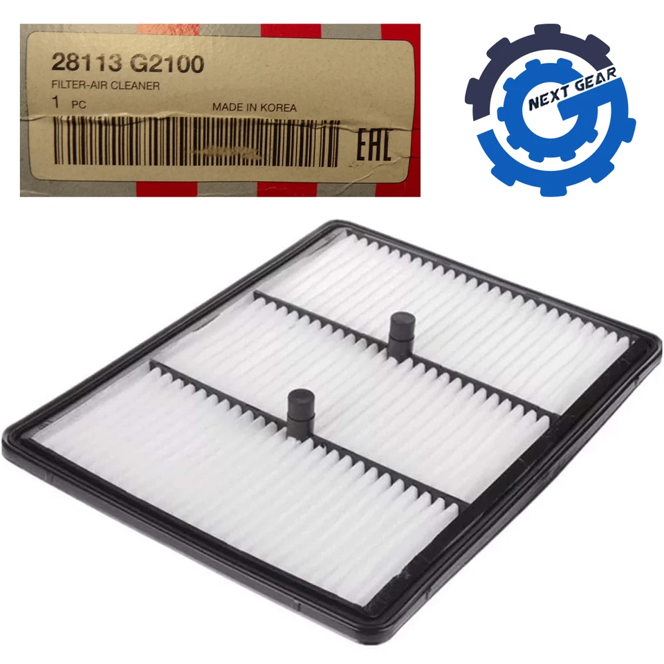 Nuevo filtro de aire OEM Hyundai 2017-2022 Hyundai Ioniq Kia Niro 28113 G2100 Foto 1 de 4