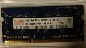 Hynix 2GB 1Rx8 PC3-10600S-9-10-F1 memory - Picture 1 of 2
