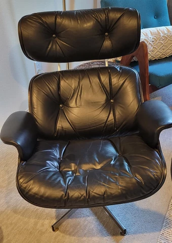 Plycraft Herman Miller Eames Style Chair And Ottoman Cover