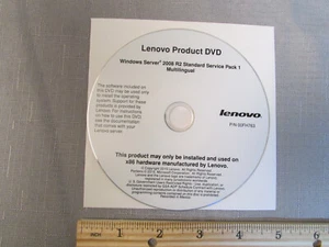 Lenovo Product DVD Windows Server 2008 R2 Standard Multilingual - Picture 1 of 2