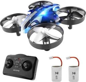 Mini Drone for Kids Beginners Indoor Portable Hand Operated RC Nano Helicopter - Picture 1 of 6