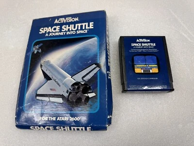 Space Shuttle: A Journey Into Space (Atari 2600, 1983) by Activision W/Box - Image 1 of 4
