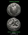 Ancient Aegina Turtle Silver Stater 550 Bc - 530 Bc. 11.9 Gm  18Mm