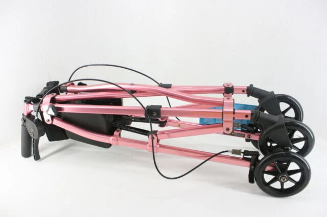 Able Life Space Saver Rollator - Regal Rose (4250-RR)