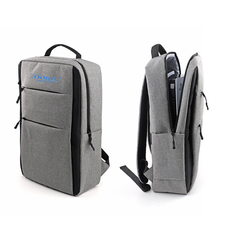 Multi-Function Portable Storage Bag Zipper Backpack For PS5/X-Box Game Console
