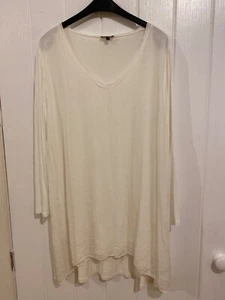 Phase Eight Women's Blouse XL Cream Silk with Viscose Basic - Picture 1 of 8