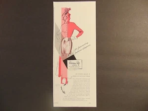 1949 PERMA-LIFT GIRDLES Fashion Elegance art print ad - Picture 1 of 1
