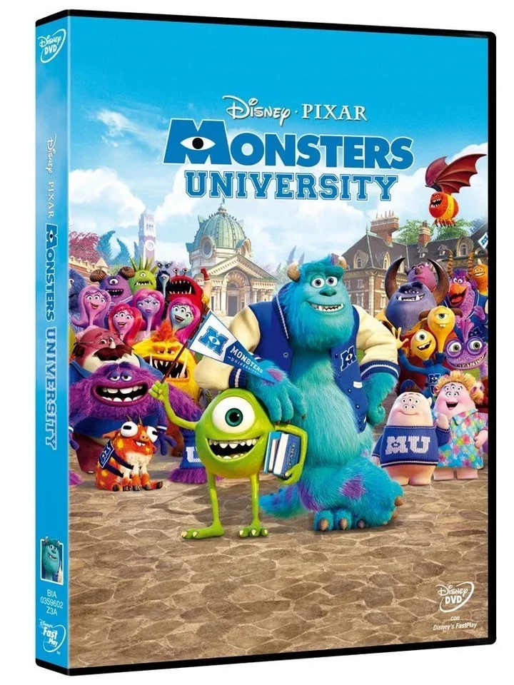 MONSTERS UNIVERSITY DVD REGION 2 BRAND NEW SEALED DISNEY PIXAR #PB - Image 1 of 1