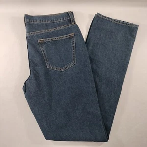 NWT Old Navy Straight Leg Built In Tough Blue Denim Jeans Mens Size 36x36 - Picture 1 of 8