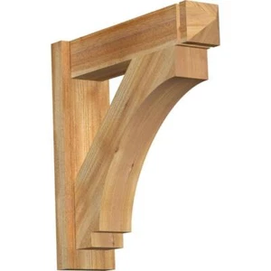 Ekena Millwork Brackets + Braces 6"X24"X24" Western Red Cedar Imperial Arts - Picture 1 of 6