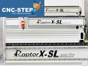 CNC-STEP CNC Fräsmaschine RaptorX 1200/S15 Steuerung+CAD CAM für Holz Metall 3D - Bild 1 von 12