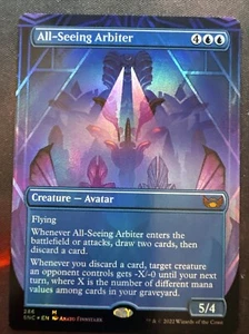 All-Seeing Arbiter (senza confini) Streets of New Capenna foil RAY - Foto 1 di 3