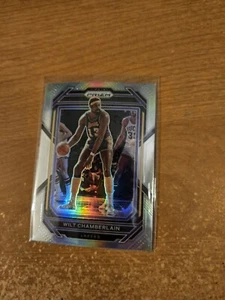 2022-23 PANINI PRIZM BASKETBALL SILVER HOLO #285 WILT CHAMBERLAIN LAKERS NM/M - Picture 1 of 2