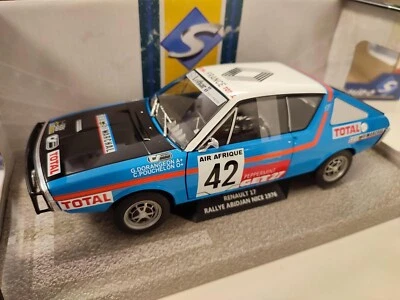 1:18 SOLIDO RENAULT 17 #42 - RALLYE ABIDJAN NICE - 1976 Ref : S1803706 - Immagine 1 di 3