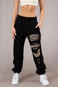 Young La 233 the Immortal Joggers Large Sweats Jogging Comfort Unisex Sweatpant - Picture 1 of 15