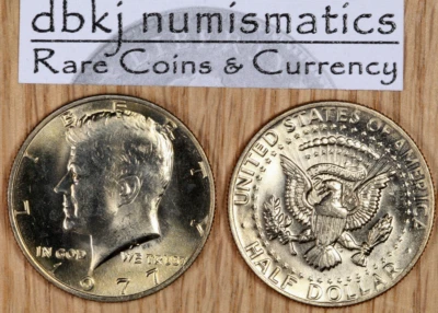 1977 (P) Kennedy Half Dollar 50¢ - Choice to Gem Uncirculated - Image 1 of 2