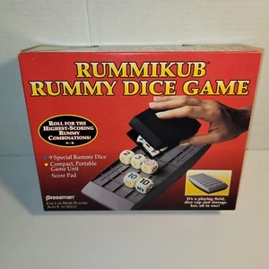 Rummikub Rummy Dice Game 1995 Pressman Toy Corp  - Picture 1 of 6