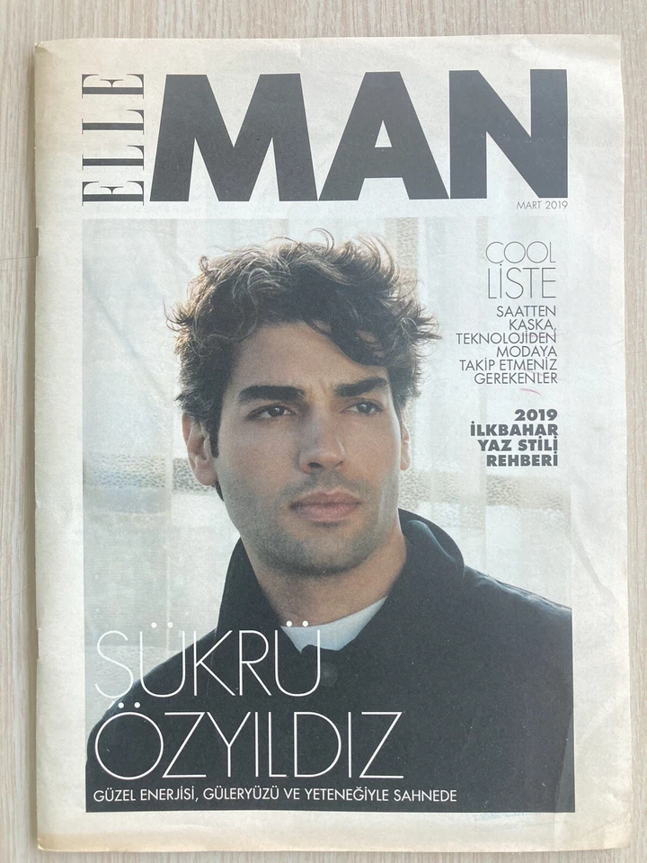 Elle Man Turkey March 2019 Şükrü Özyıldız / Fast Shipping Worldwide Foto 1 de 4