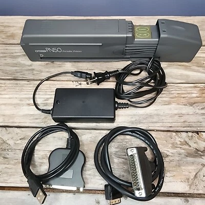 Citizen PN50 Notebook Pocket Printer KF10-M01 + USB to IEEE 1284 Serial Adapter - Image 1 of 4