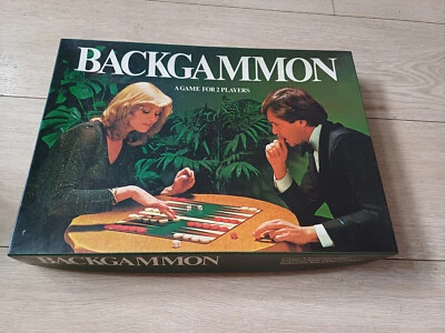 Backgammon Michael Standfield Product Vintage Board Game Family Fun - Image 1 of 4