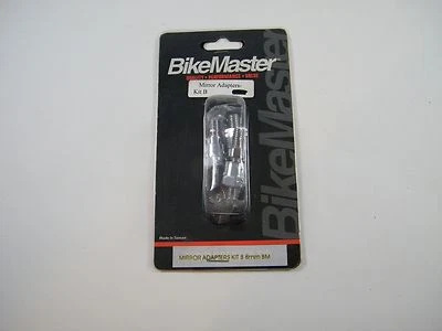 OEM & ORIGINAL ~ BIKE MASTER MIRROR ADAPTER, 8MM, BM, KIT B (3) PER PACKAGE - Image 1 of 4