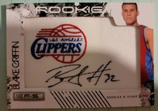2009-10 Rookies & Stars Blake Griffin RPA Rookie Patch Auto Autograph /449 Nets