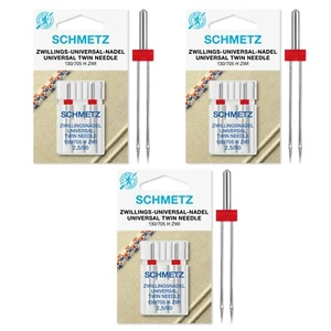 Schmetz Nähmaschinennadeln - Twin, 3er 2er Pack, SONDERANGEBOT/GROSSRABATT - Bild 1 von 1