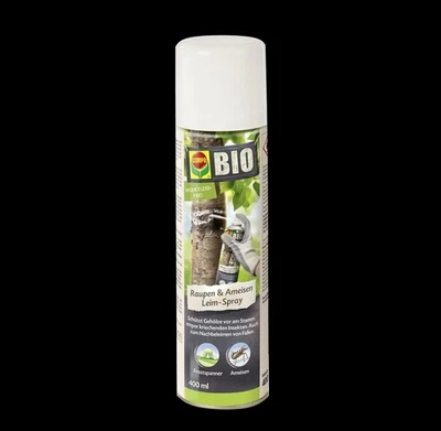 Compo Bio Raupen und Ameisen Leim-Spray 400 ml Klebefalle Baumschutz Leimring - Bild 1 von 2