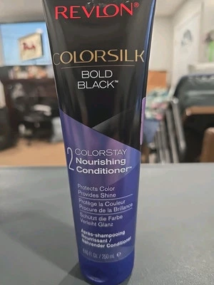 Revlon Colorsilk Bold Black ColorStay Nourishing conditioner 8.45 fl oz New - Image 1 of 4