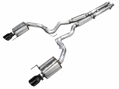 AWE 2024 Ford Mustang GT Fastback S650 RWD Touring Catback Exhaust w/ Dual - Image 1 of 4