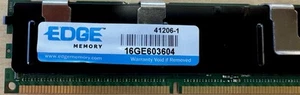 Edge 16GE603604 16GB PC3-8500 DDR3-1066MHz ECC Reg CL7 240-Pin Server RAM Memory - Picture 1 of 2
