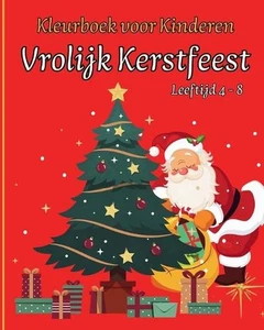 VROLIJK KERSTFEEST - Kleurboek voor Kinderen: Geweldige Illustraties voor Kinder - Picture 1 of 1
