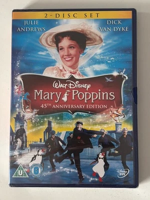 Disney Mary Poppins 45th Anniversary Edition DVD - New & Sealed 2 Disc Set - Image 1 of 2