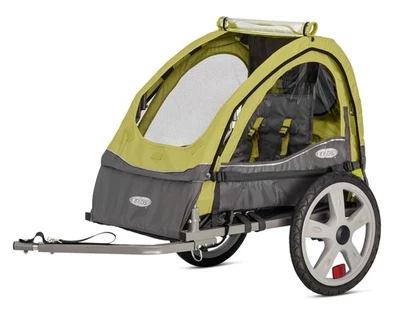 Instep Sync Single Seat Bike Child Trailer, Max Weight 40 lbs., 5-Point Harne... - Image 1 of 4