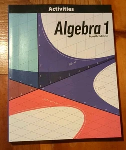 BJU Press Algebra 1 Activities Book Fourth Edition Brand New Homeschool - Foto 1 di 6
