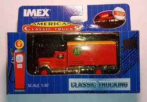 Imex American Classic Trucks #870023 1939-1949 Peterbilt Box Van A&P HO 1:87 - Picture 1 of 4