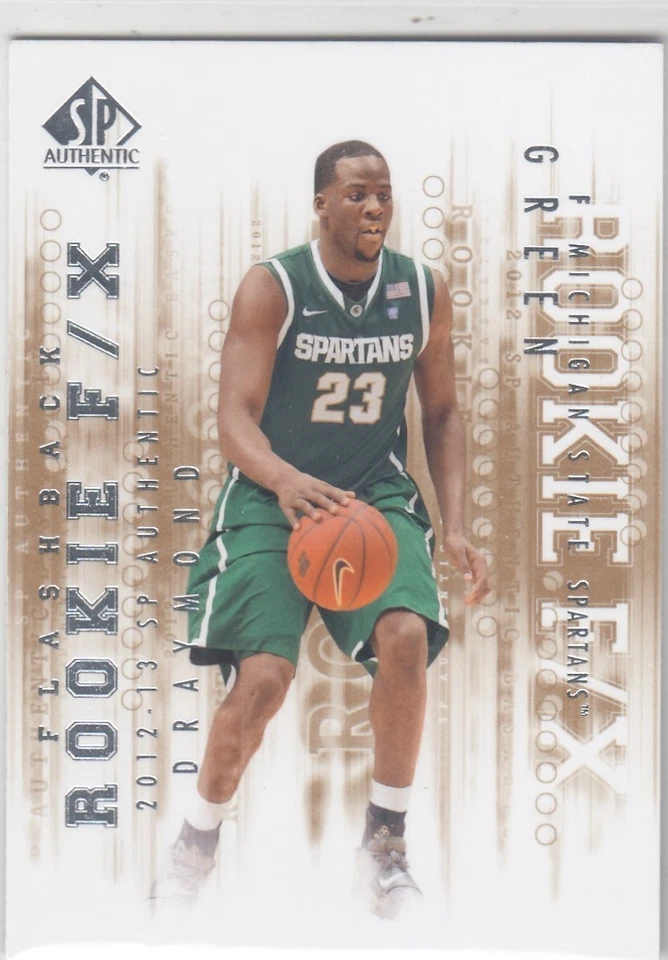 Draymond Green SP 2012-13 auténtico novato F/X #96 - Warriors Michigan State radiocontrol Foto 1 de 1
