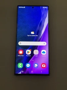 Samsung Galaxy Note20 Ultra 5G 6.9'' Unlocked 128 GB - Mystic Black - Fair - Zdjęcie 1 z 11