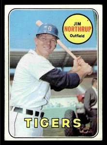 1969 Topps #580 Jim Northrup - Detroit Tigers (MARKED) - Picture 1 of 2