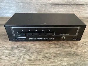 SELETTORE ALTOPARLANTI STEREO SPECO SSB-5 - Foto 1 di 7