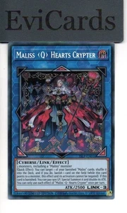 Maliss Q Hearts Crypter - 25LP-EN016 - Secret Rare - Bild 1 von 1