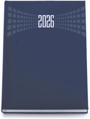 Agenda giornaliera 2026 21x29,7 - sab/dom separati BLU - Immagine 1 di 4